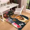 1pc Juice WRLD Print Area Rug - Soft, Washable Non-Slip Indoor Mat for Office Chairs, Living Room, Home Office Decorative Rug