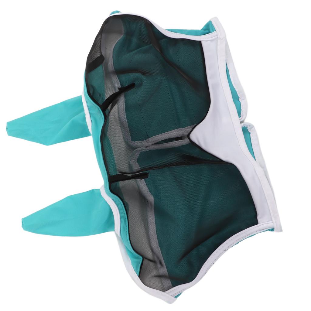 Mesh Horse Fly Mask Elastic UV Protection Detachable Breathable Horse Fly Mask with Ears for Horses
