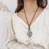 Ethnic Style Thai   Vintage Hollow Out Pendant Hanging Long Classic Phoenix Necklace Clavicle Chain Banquet Jewelry