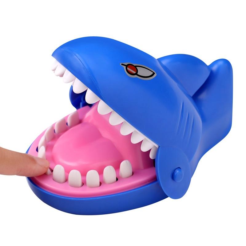 Baby Shark Biting Finger Toy Shark Tooth Extraction Parent-Child Game New and Strange Hand Biting Toy Children's Tricky Man Prop