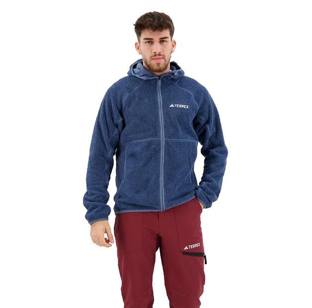 adidas Флисовая на молнии Organiser Techrock Reversible High-Pile-Fleece