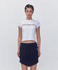 REST&RECREATION Rr Crystal Logo Crop Top_White