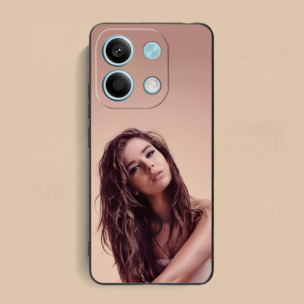 Hailee Steinfeld Matte TPU Mobile Phone Case for Xiaomi Redmi 15 14 13 12 A5 3 2 1 C Plus 4G 5G Colorful Printing Cover