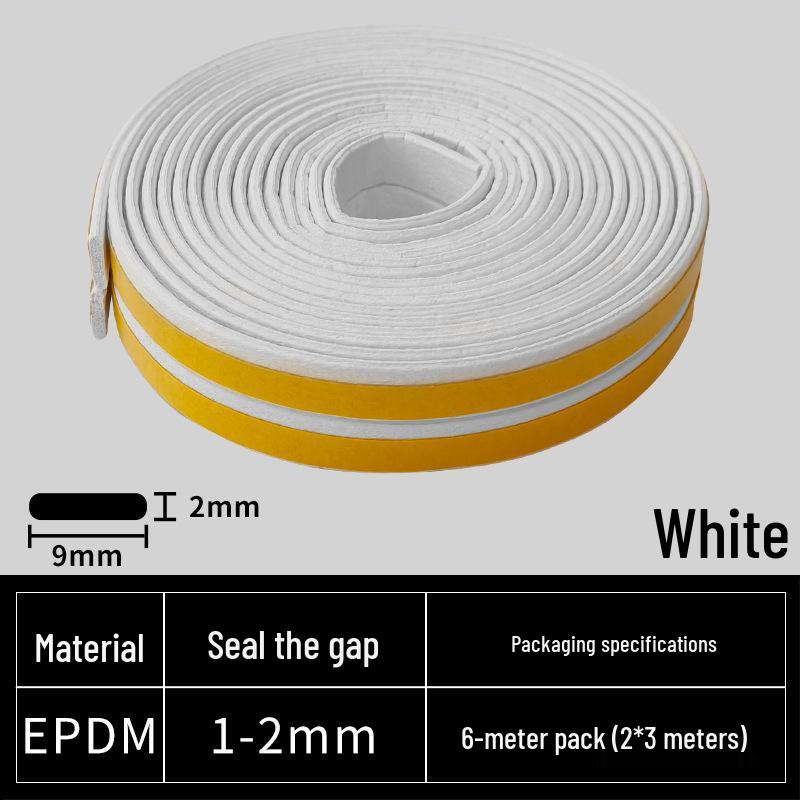 Soundproof and Windproof Door & Window Sealing Strip for Silent Shock Absorption and Insulation