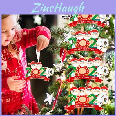 Charming Christmas Tree Hanging Ornament For Family Of 2-5 People In Quarantine