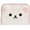 Rilakkuma Kumakyun Plush Valuables Case Korilakkuma CA83902 San-X "Chairoikoguma's DAYS" Multi-Purpose H155×W200×D40mm