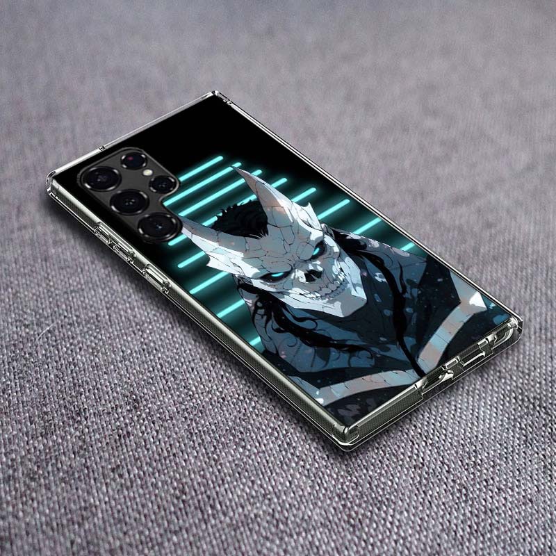 

Kaiju No. 8 Anime Phone Case For Samsung Galaxy S24 S23 S21 S20 FE S22 S26 Ultra S25 Edge S10 Plus Cover Clear TPU Capa Shell Co Samsung S25 Ultra