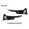 For BMW 3 Series E92 E93 M3 M-Tech Front Bumper Splitters Lip Spoiler 2006-2009 2010-2013 Splitter Exterior Tuning Gloss Black
