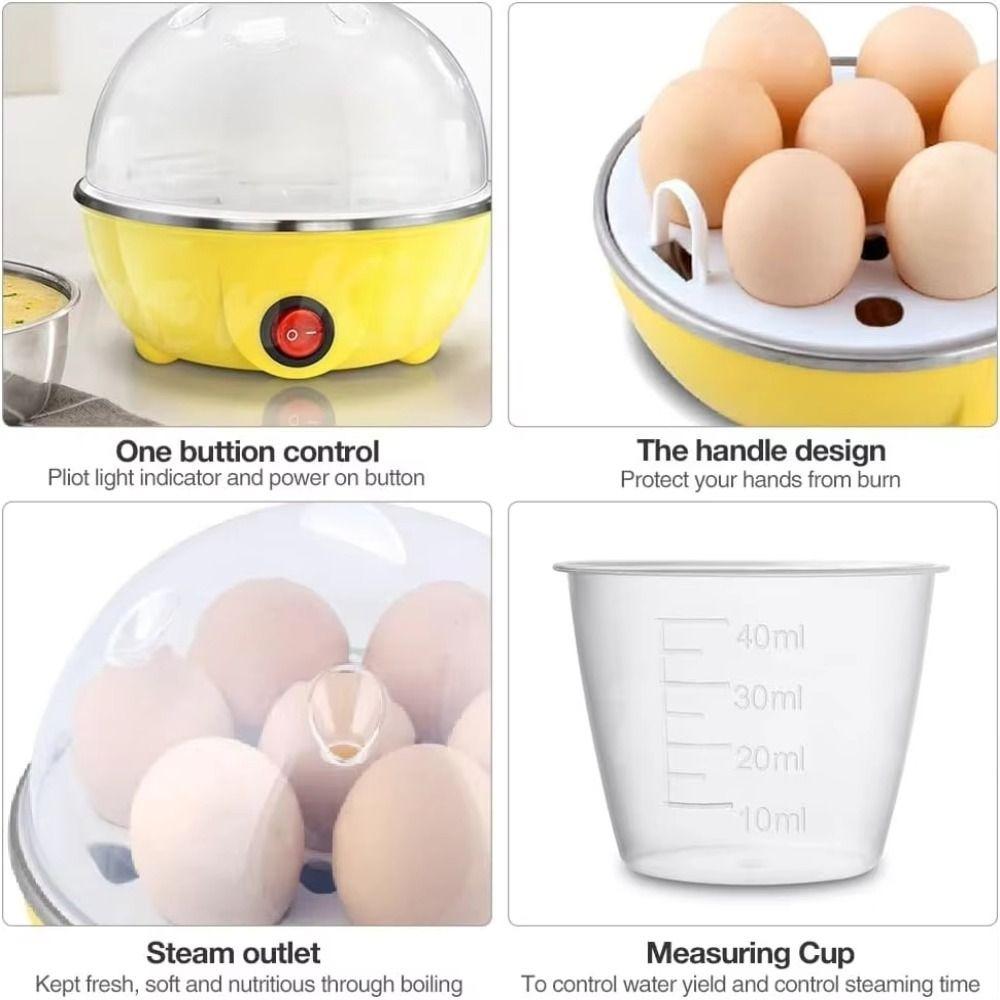 Automatic Power Off Egg Boiler Multi-Functional Hard Boiled Egg Cooker Electric Egg Cooker  Food