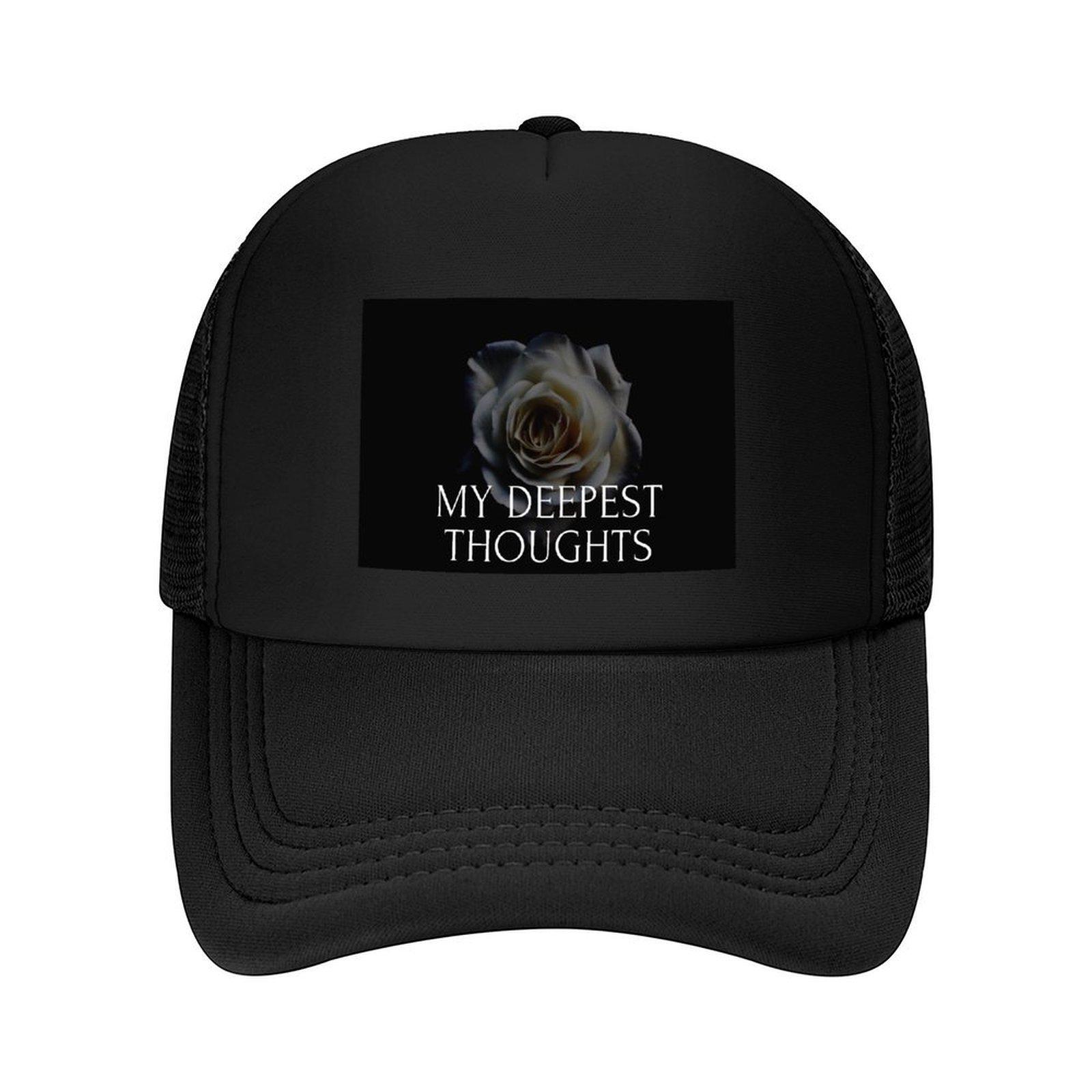 

White Rose Baseball Cap Thermal Visor Hat Unisex For The Sun Sun Hat For Children New In The Hat Unisex Golf Wear Womens