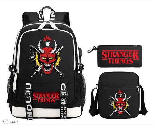 Young Students Schoolbag Cartoon Backpack Leisure Travel Computer Bag To Picture