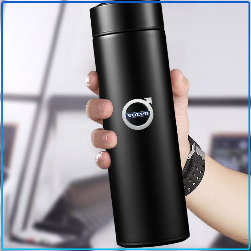Bouteille Thermos Intelligente pour Voiture Avec Affichage de Température Tasse à Café Pour Volvo XC60 XC90 S60 S80 S40 V40 V60 V70 V50 XC70