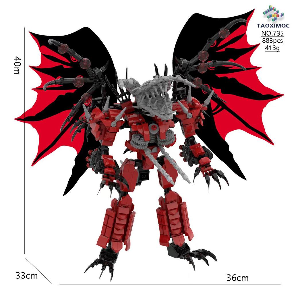 Titan Monitor & Toy Building Block Minifigure Set: Man vs. Toilet Man, Clock Man, TV Man, Audio Man