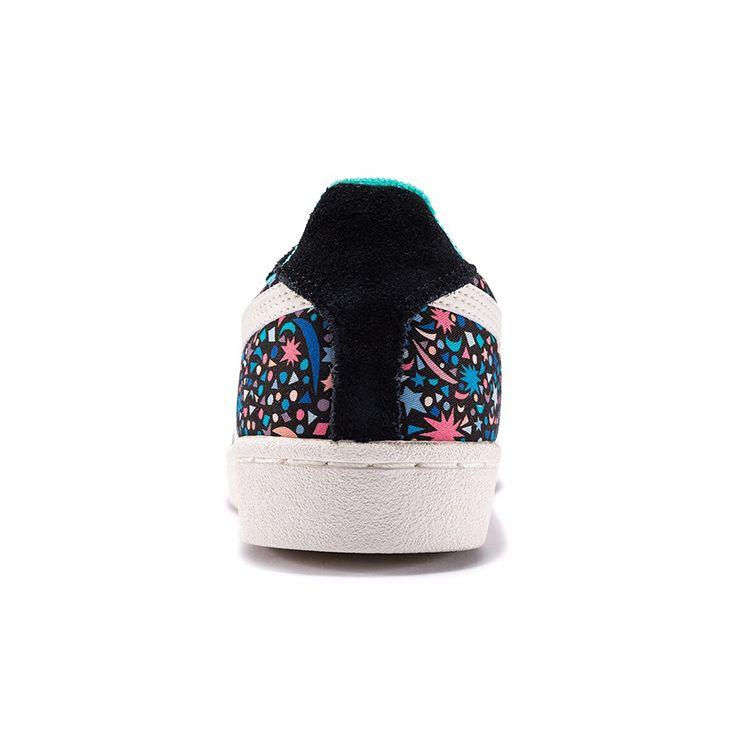 Onitsuka Tiger Gsm Printed Casual Warmth And Slip Resistance Low Top Skate Shoes Women sneaker Black 1182A125-001