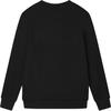 Fila Blue Series Business Round Neck Comfortable Long Sleeve Sweatshirt Men Sweatshirt Black F11M512207F-BK