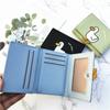 Creative Cartoon Duck Design Women's Wallet PU Leather Bank Card Holder Short Fold Wallets Cash Clip Women's Purses
