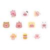 500 Stickers/roll Cartoon Little Beaver Roll Stickers Reward Cute Stickers Creative Handbook Rolls Personalized Tape
