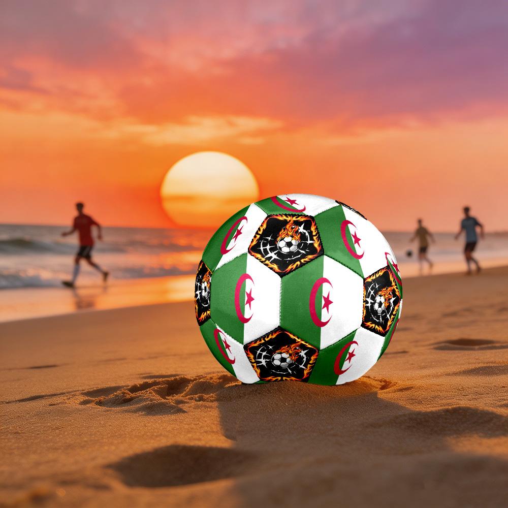 1 Stück Algerien Sport Thema Größe 5 Fußball Professionelles Spiel Training Fußball Indoor & Outdoor Sportball Leicht Langlebig c6645