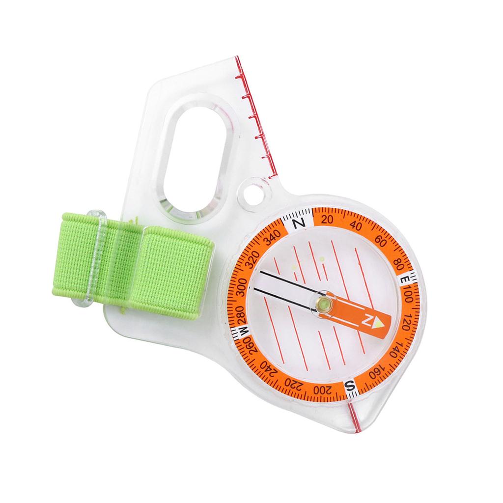 Practical Outdoor Compasses Plastic Orienteering Compasses with Scale Hiking Backpacking Compasses for Map Reading