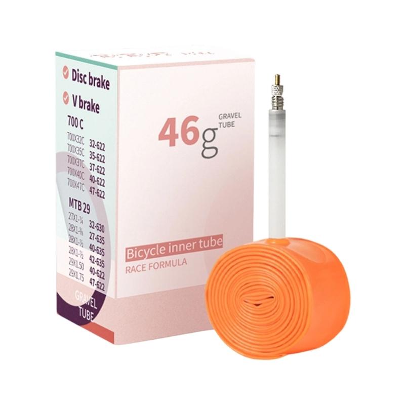 Light Weight Bike Interior Tire Tube Puncture Resistant Mountain Bike Inner Tube Replacement Tube Easy to Use