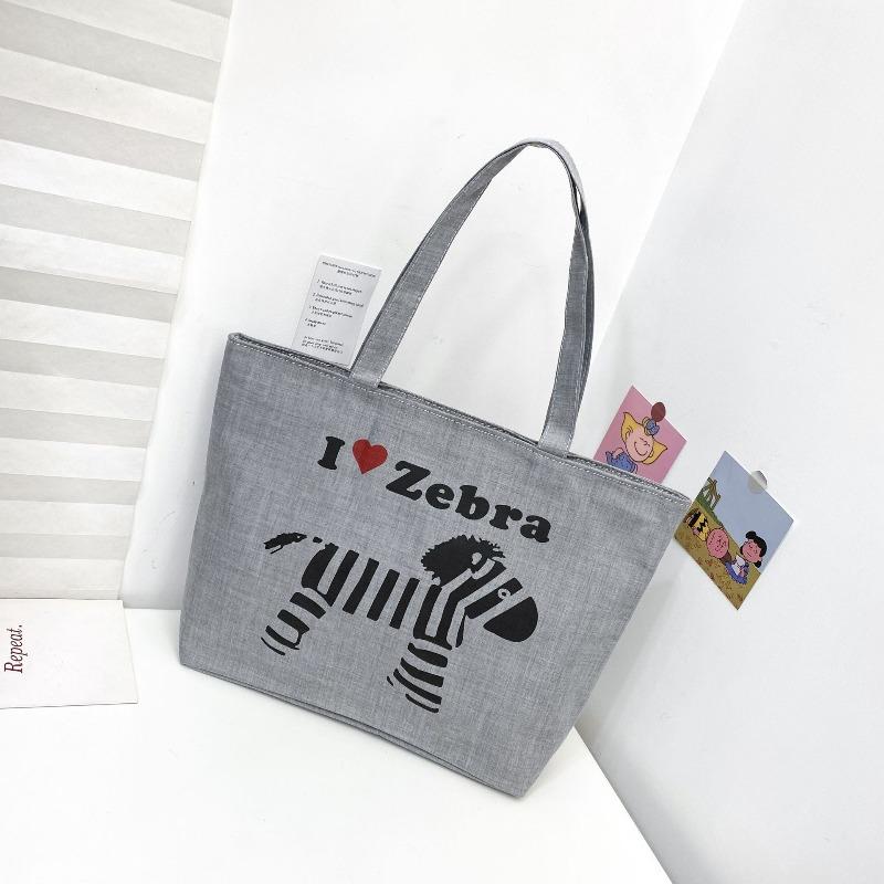Shoulder Bag Women's Canvas Bag Large Capacity Work Commuter Women's Bag Portable Tote Bag Nanfeng Bag
