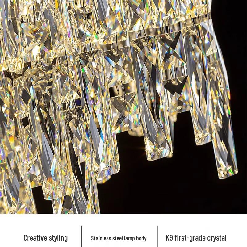 Smart Light Luxury Round Chandelier