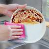Double Sided Silver Wire Dishwashing Cloth Dry and Wet Dual-use Kitchen Cloth Absorbent and Thickened Cleaning Cloth