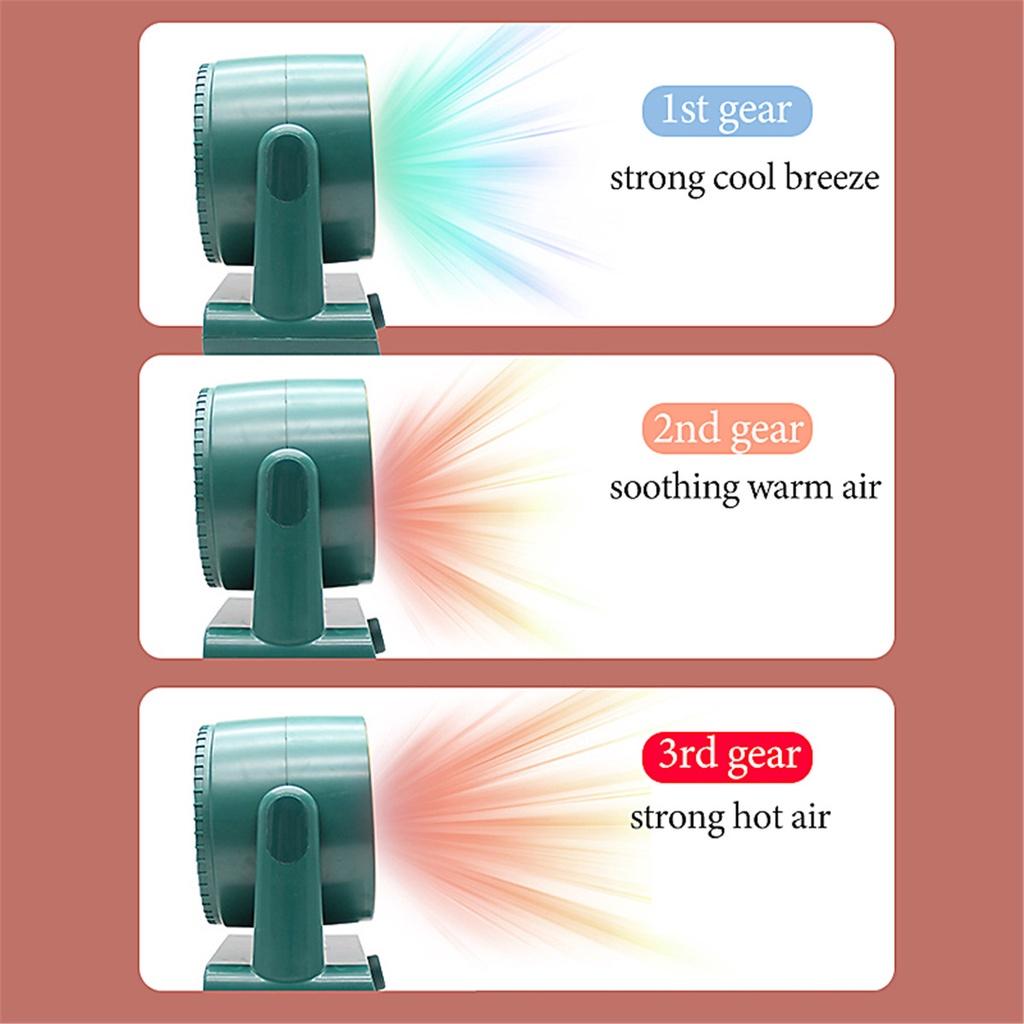 110 - 220V Grzejnik elektryczny Pokój biurowy Biurkowy wentylator Chłodnica Grzejnik Mini Podwójnego zastosowania Przenośny klimator i grzejnik Regulacja temperatury