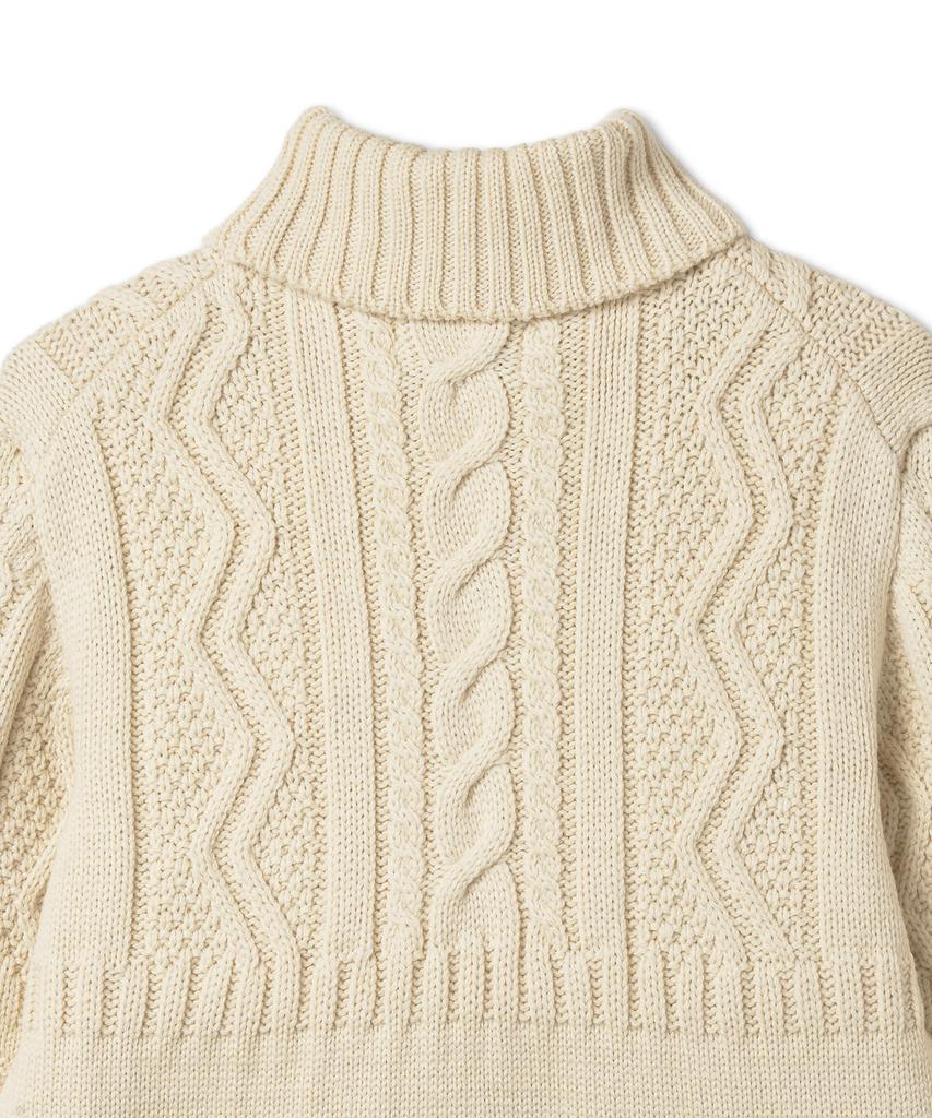 PEREGRINE Fisherman Roll Neck - Ecru
