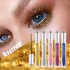 Glitter Flash Mascara Shimmering Diamond Sparkle Mascara,Waterproof,Smudge-Proof, Long Lasting Volumizing Eye Makeup