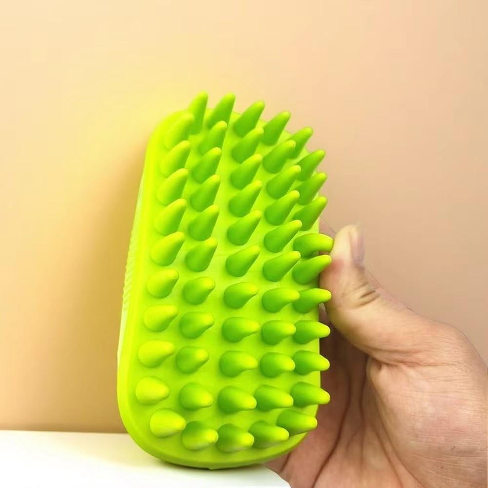 Soft Pet Bath Brush Flexible Design Pet Hair Care Comb Grooming Brush for Dogs and Cats