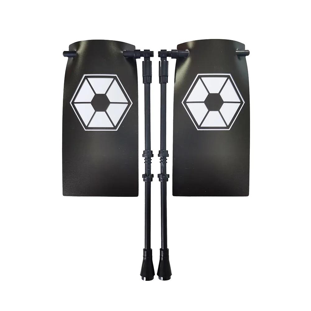 Średniowieczny Zamek Rycerz Legion Flaga Klocki Wojskowa Postać Krzyżowcy Flagi Gondor Starożytny Święte Cesarstwo Rzymskie Zabawka