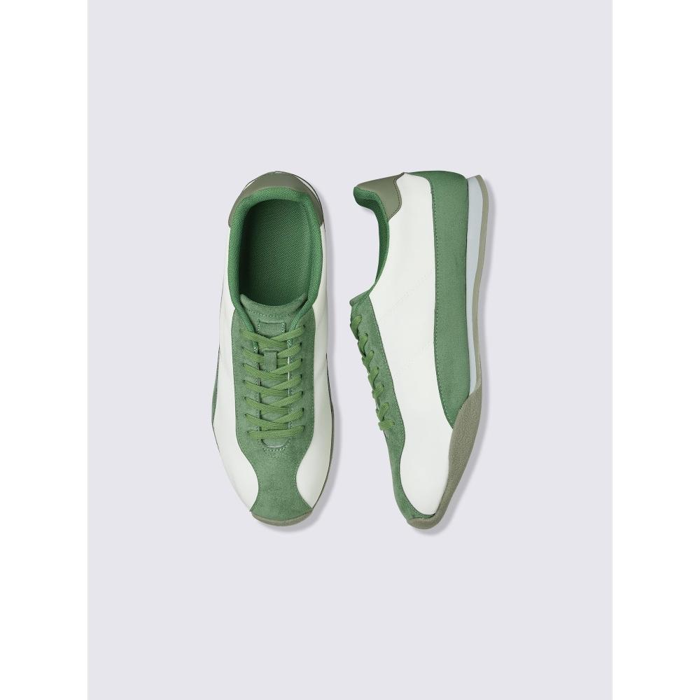 Gu By Uniqlo Nylon Combination Flat Sole Sneakers