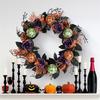 Halloween Wreath Halloween Decorations Pendant Home Decoration Door Decoration Specter Festival Cranium Door Hanging Cross-border New