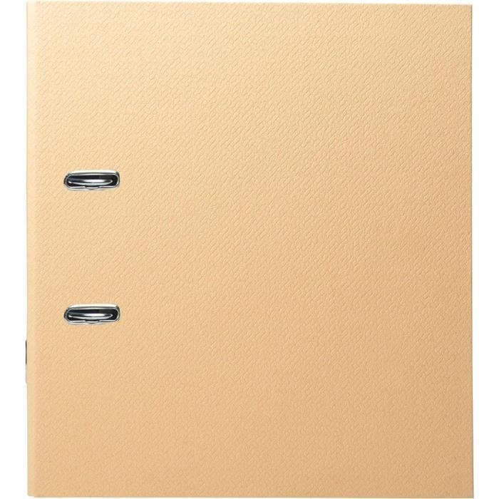 Classeur à levier - EXACOMPTA - Office by Me - A4 - 80 mm - Beige - Carton recyclé