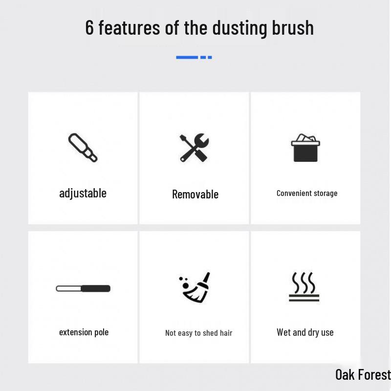 Dual-Use Car Washing & Dusting Mop Set - Complete Auto Cleaning Tool Kit
