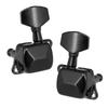 6 Pieces Guitar String Tuning Pegs Semi Closed Tuning Machine Machine Heads Tuners for Electric Guitar Acoustic