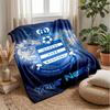 Queens Park Rangers FC Gepersonaliseerde Naam Tekst Flanellen Deken Voetbal Logo Gepersonaliseerde Fleece Plaid Speciale Gift Voor Bank Slaapkamer Huis