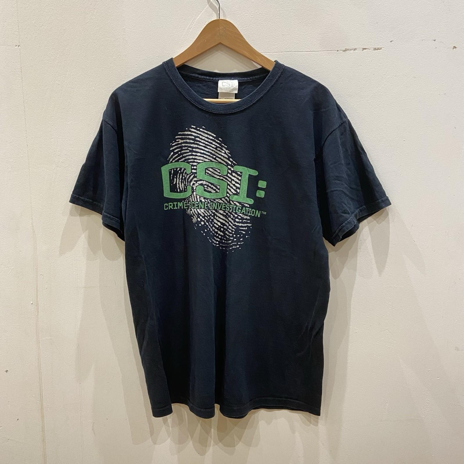 00s CSI TV Show T Shirt Men’s Large Crime Scene Investigation Official CBS USA Unisex T-Shirt XXXXL