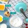 1100ML Batidor Manual de Crema y Mantequilla Herramienta Doméstica Semi Automático Batidor de Huevos Crema Pastel Huevo Batidora de Mano Batidor de Huevos Antideslizante