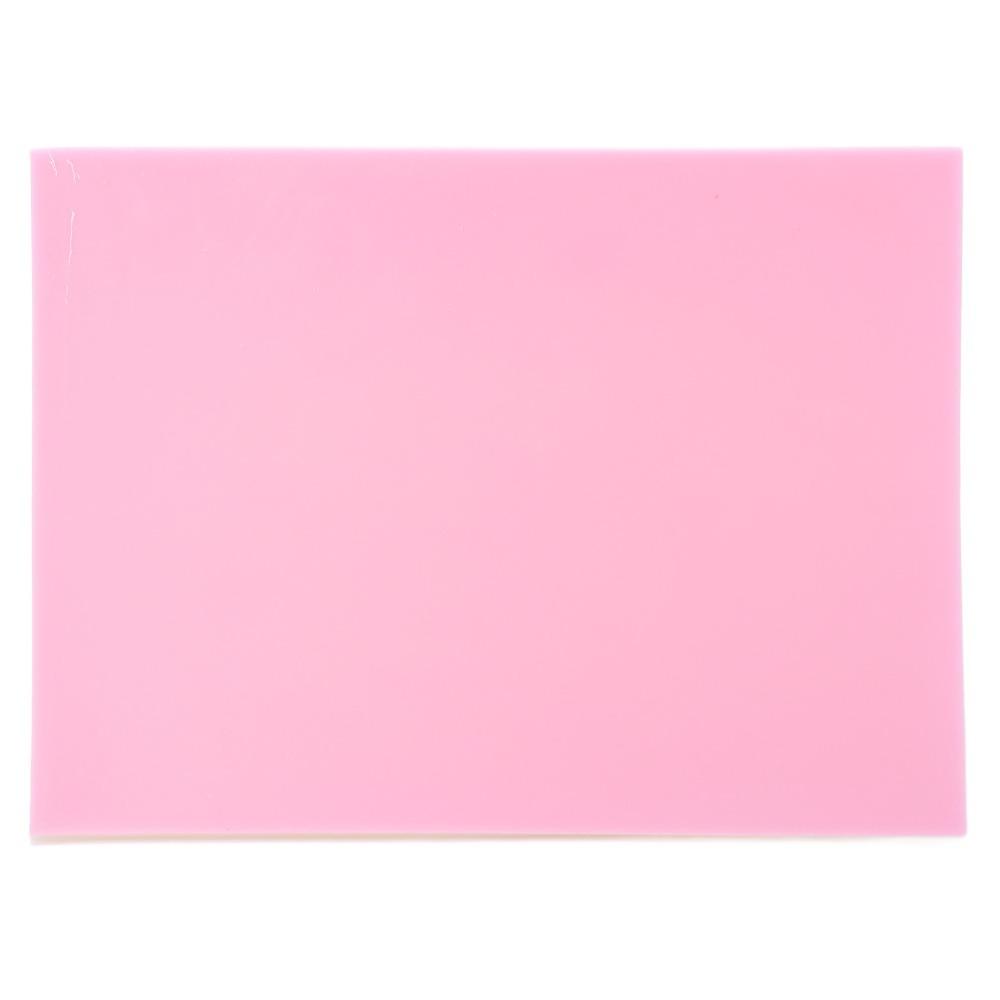 Soft Rubber Rubber Carving Block Pink White Rubber Engraving Block  Laser Engraving Machine