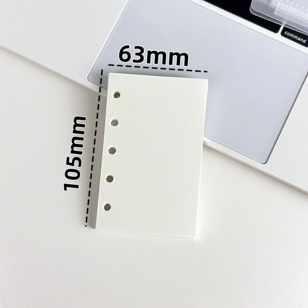 5-Ring Binder Mini Loose-leaf Notebook Faux Leather Zipper Binder Notebook  Photo Collection