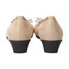 Bridget Birkin Women's Ribbon Walking Pumps, Beige, Size 24.5cm, 535206