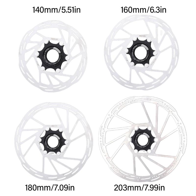 Hamulce hydrauliczne Center Lock Tarcze Chłodzone Tarcza hamulcowa Klocki hamulcowe do kolarstwa Rowerów Rotor