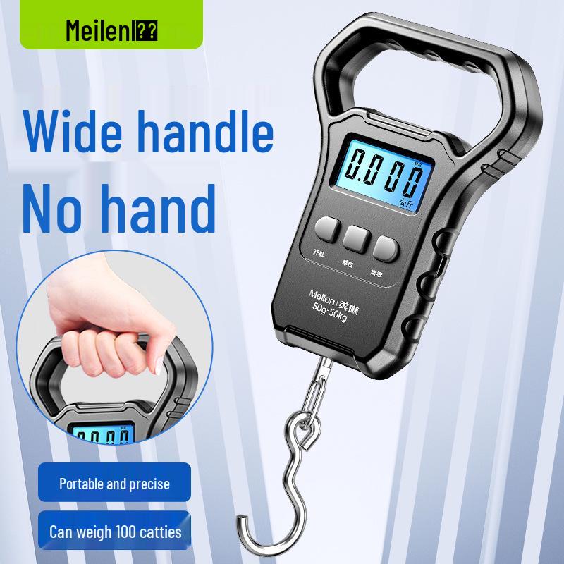 Bilancia Elettronica Portatile ad Alta Precisione 50kg per Uso Domestico e Commerciale
