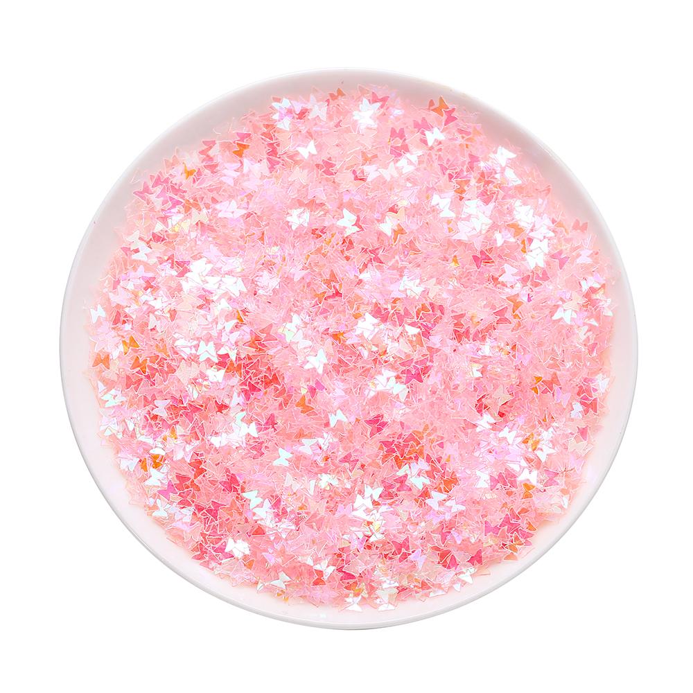 10g Butterfly Sequins Laser Glitter Sequin Epoxy Resin Paillettes Rabbit Heart Sequin for DIY Epoxy Resin Crafts Nail Art Decor