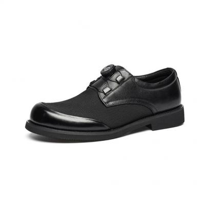 Men's Shoes New Black Soft Leather Mesh Breathable Thin Mesh Men's  Soft Sole Casual Mesh Shoes