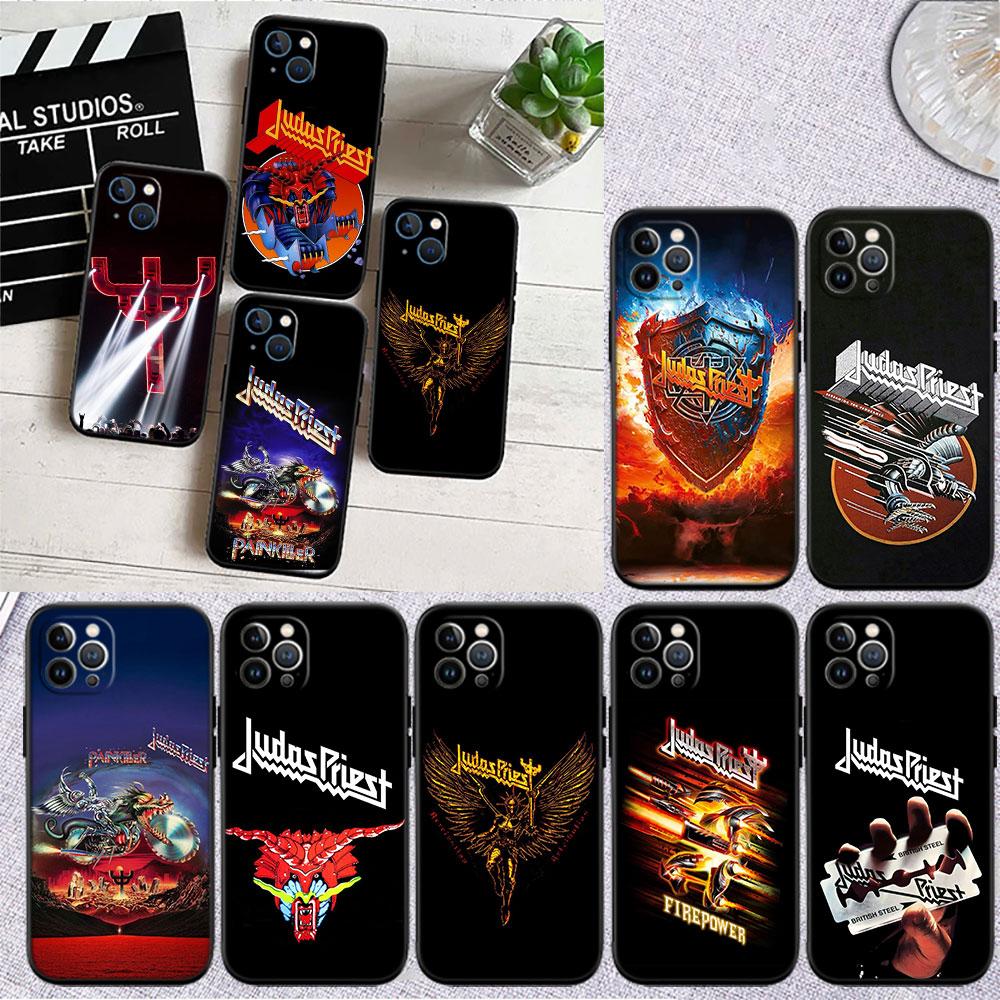 CJ69 J-Judas P-Priest Soft Shell Phone Case for Redmi Note 10 11 12 Pro Max 10S 10C 10T 11A 11S 12S 12C