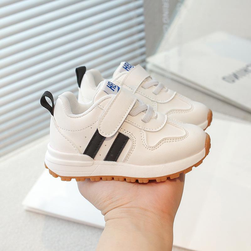 Baby sports shoes spring and autumn boys and girls shoes soft sole non-slip tide shoes Forrest Gump shoes versatile little white shoes