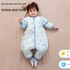 Quilted Unisex Infant & Toddler Sleeping Bag - Autumn/Winter, Anti-Kick, Anti-Startle, Down Protein Cotton, Temperature-Regulating.